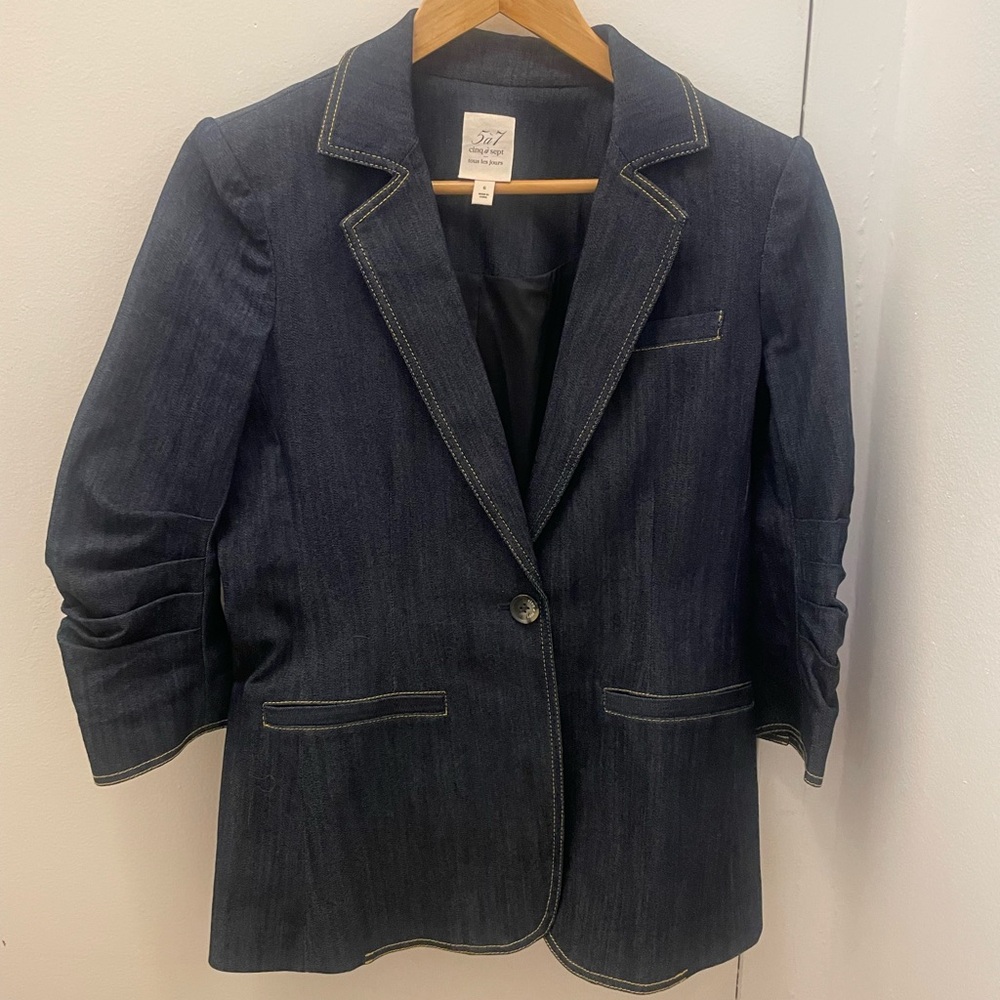 Cinq à Sept Denim suit ! NEW , no tags .